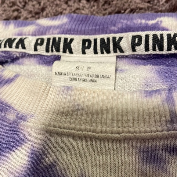 PINK Victoria’s Secret White and Purple Tie-Dye in Women’s Size S|P - Picture 16 of 16
